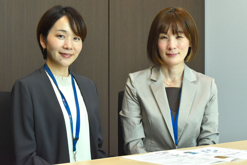 SBI日本少短の池田さんと武田さん