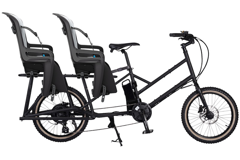 安全に子ども二人乗せられる電動アシスト自転車「ライトウェイ  グレイシアEカーゴ」にお得な新パッケージ登場